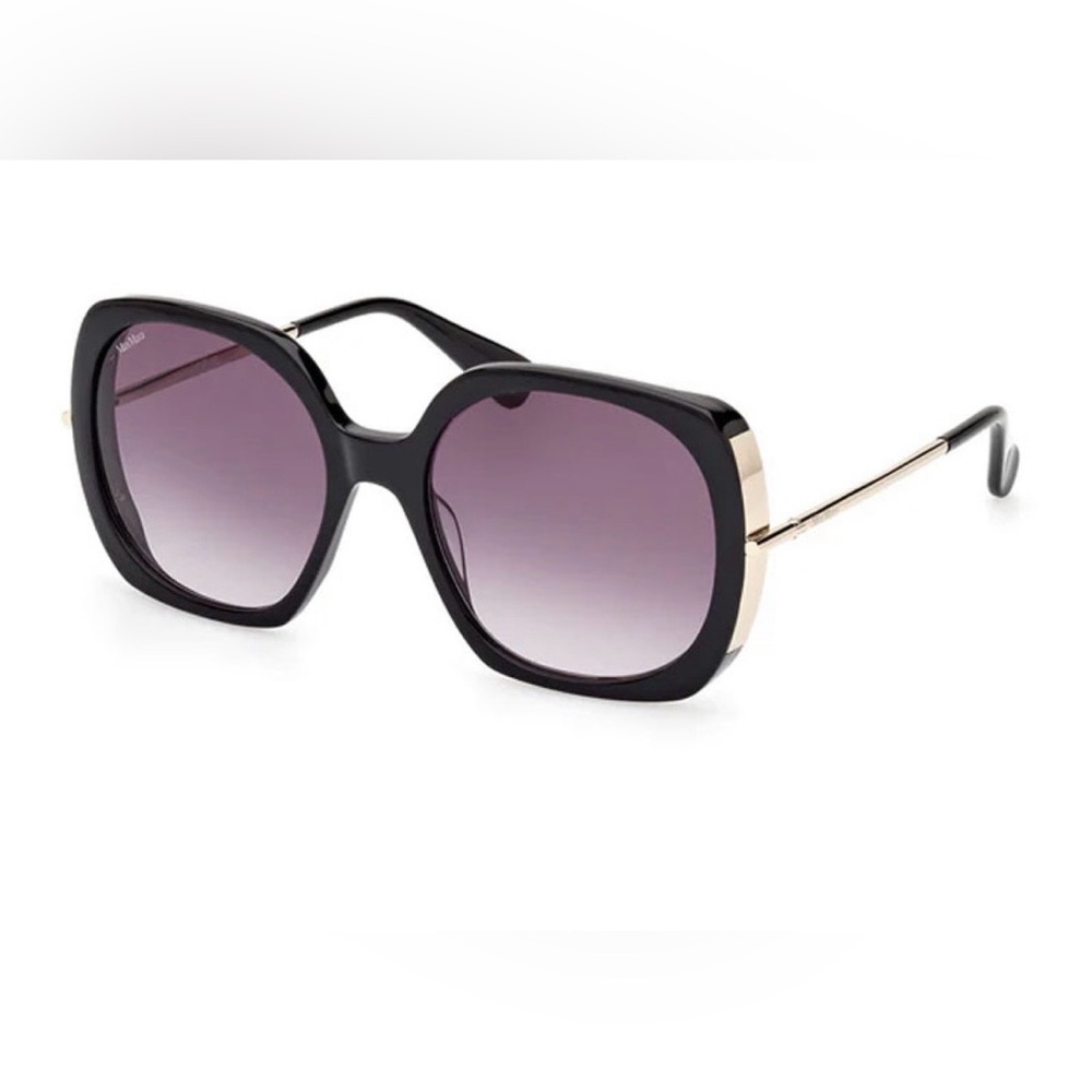 MaxMara Black Oversized Sunglasses (NWT)